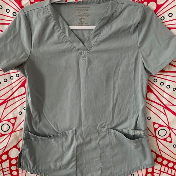 Grey Scrub Shirt - Picture 8 of 10